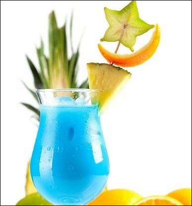 Напиток «Голубые Гавайи»